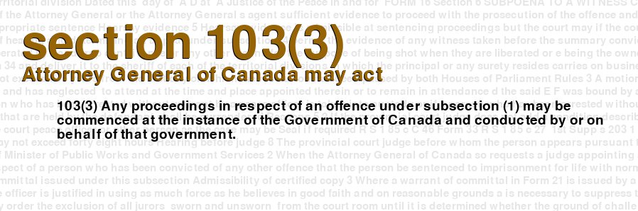 Attorney General of Canada may act