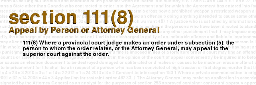 Appeal by Person or Attorney General