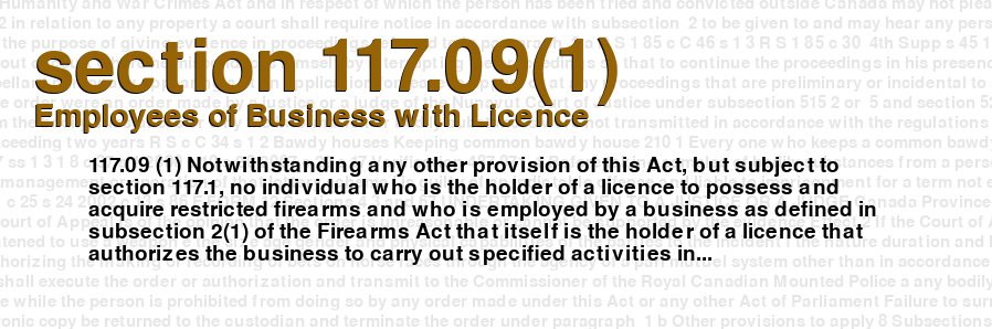 Employees of Business with Licence