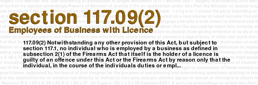 Employees of Business with Licence