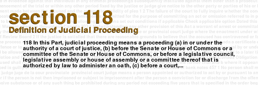 Definition of Judicial Proceeding