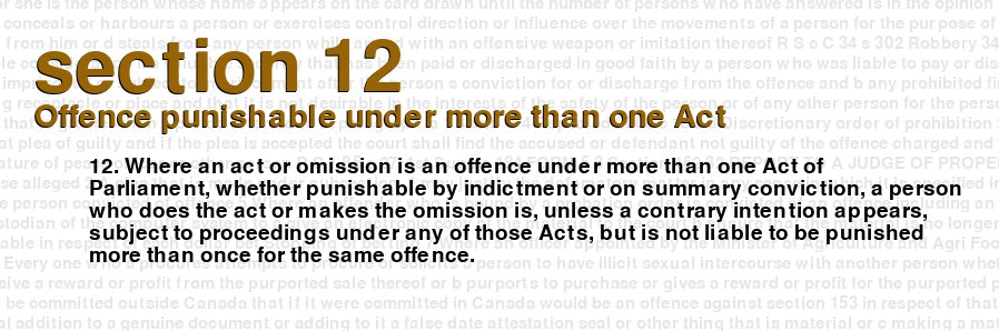 Offence punishable under more than one Act