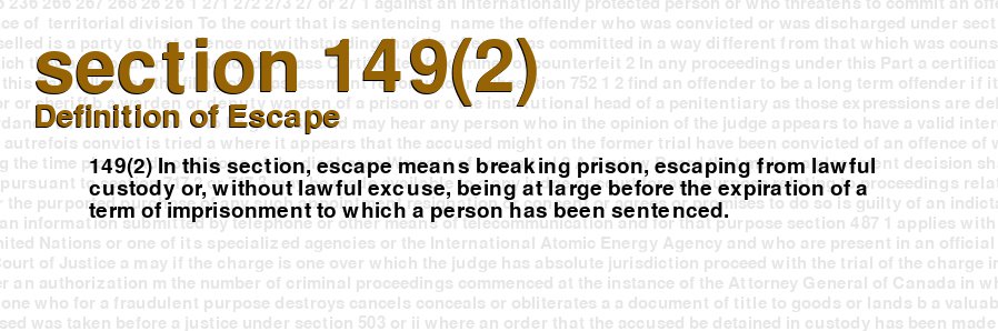 Definition of Escape