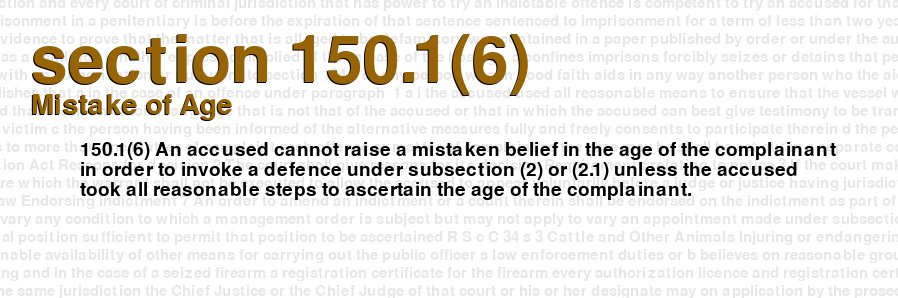Mistake of Age
