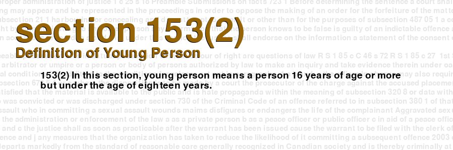 Definition of Young Person