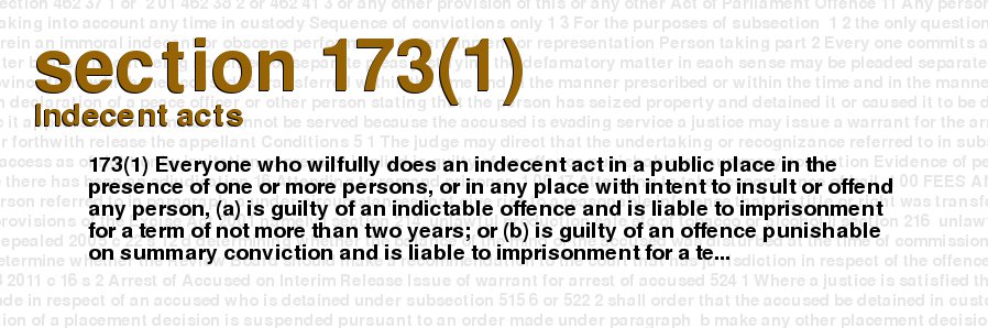 Indecent acts