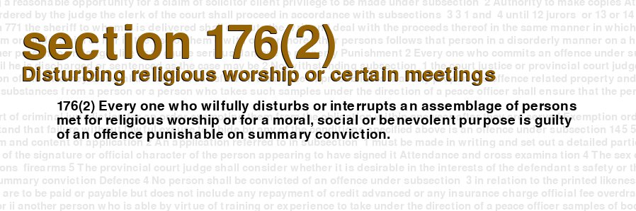Disturbing religious worship or certain meetings