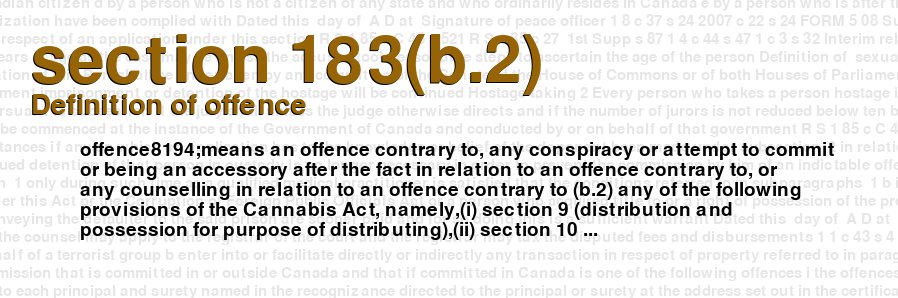 Definition of offence