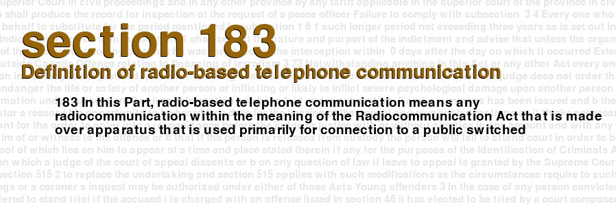 Definition of radio-based telephone communication
