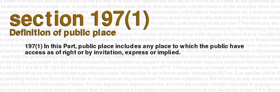 Definition of public place