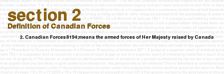 Definition of Canadian Forces