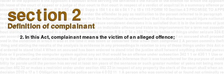 Definition of complainant