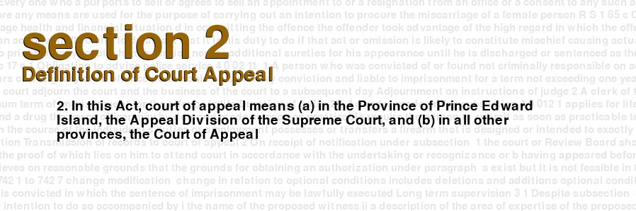 Definition of Court Appeal