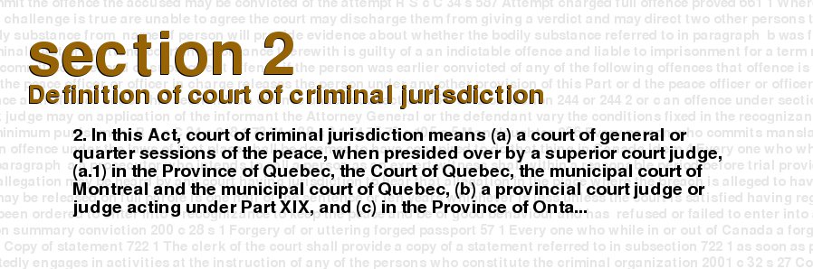 Definition of court of criminal jurisdiction