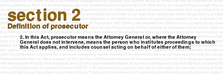 Definition of prosecutor