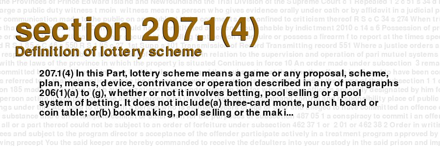 Definition of lottery scheme