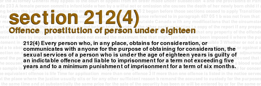 Offence  prostitution of person under eighteen