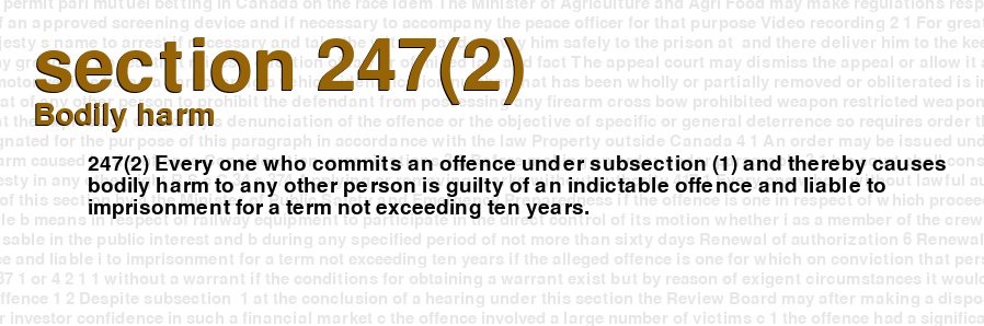 Bodily harm