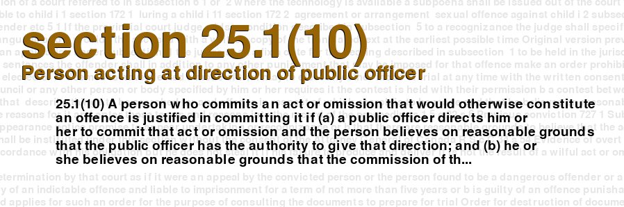 Person acting at direction of public officer