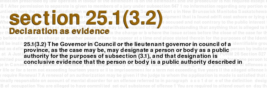 Declaration as evidence