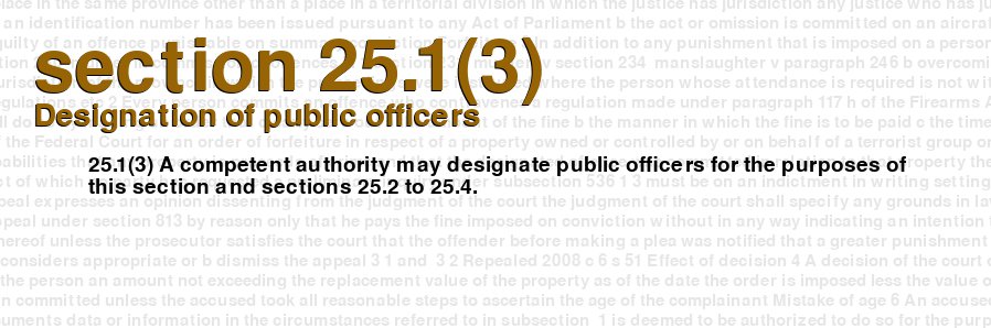 Designation of public officers
