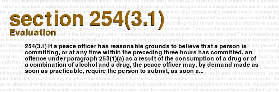 Evaluation