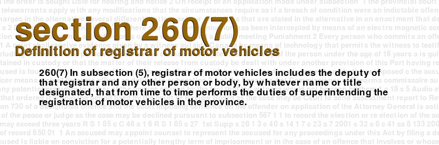 Definition of registrar of motor vehicles