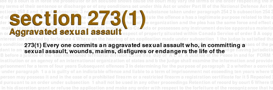 Aggravated sexual assault