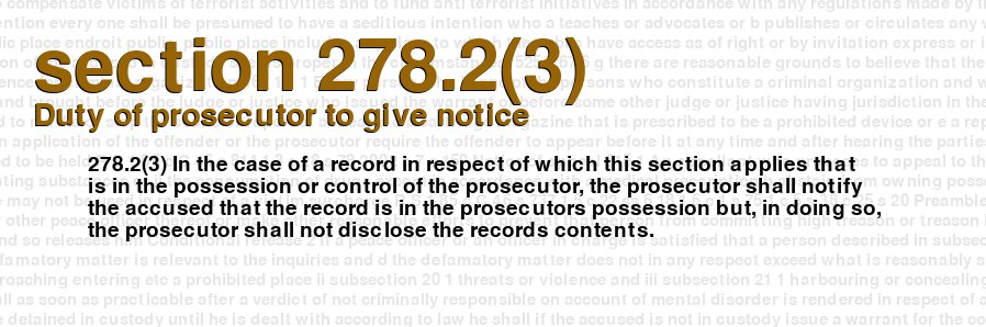 Duty of prosecutor to give notice