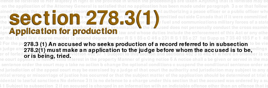Application for production