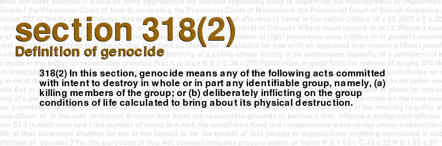 Definition of genocide
