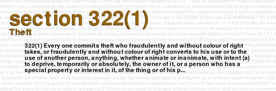 Theft