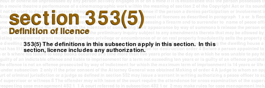 Definition of licence