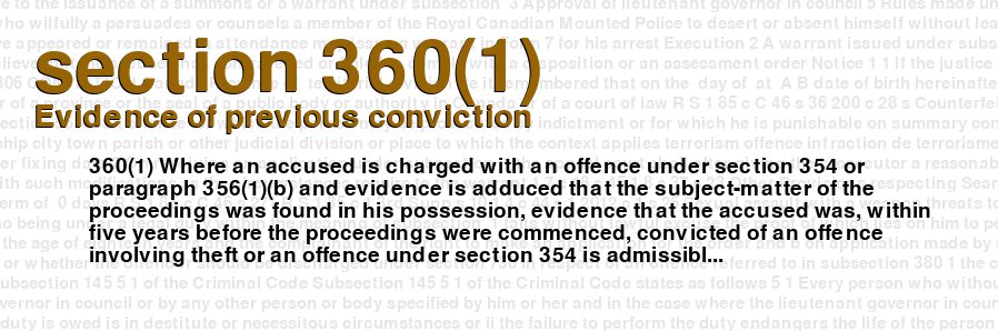 Evidence of previous conviction