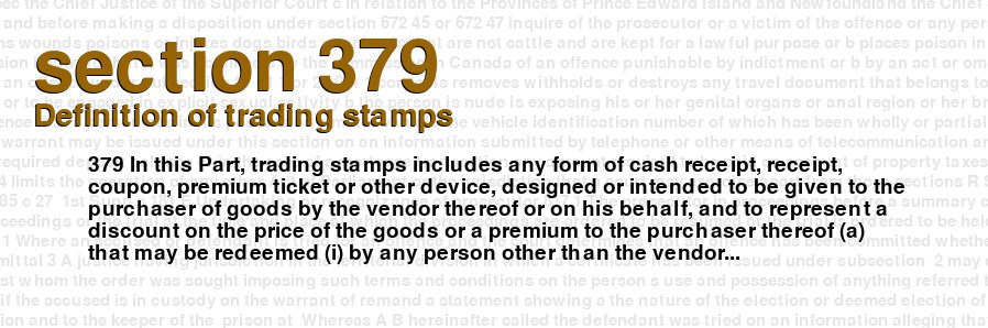 Definition of trading stamps