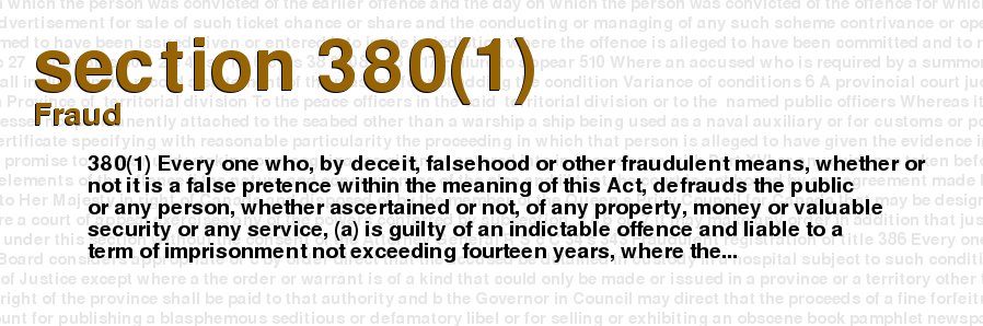 Fraud