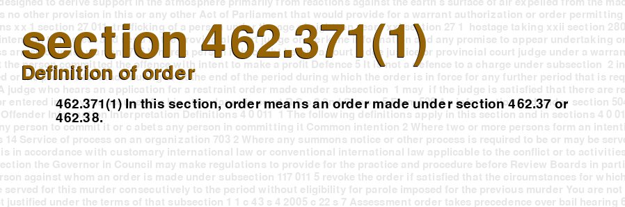 Definition of order