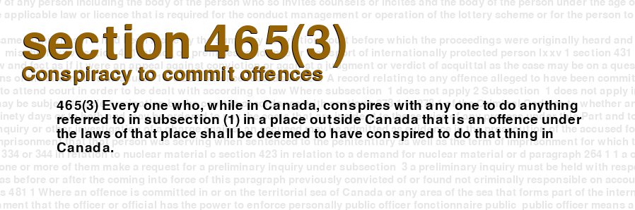 Conspiracy to commit offences