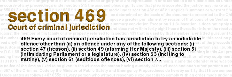 Court of criminal jurisdiction