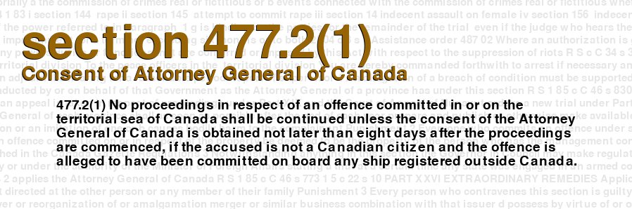 Consent of Attorney General of Canada