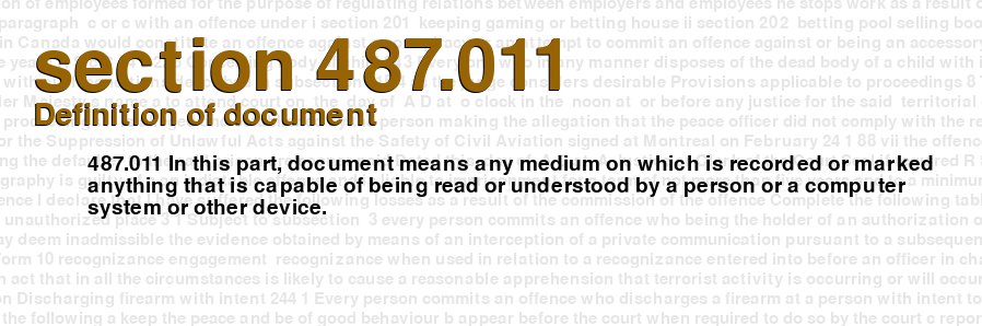 Definition of document