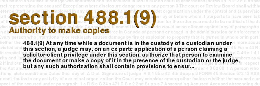 Authority to make copies