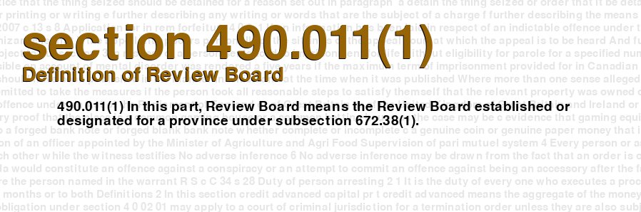 Definition of Review Board