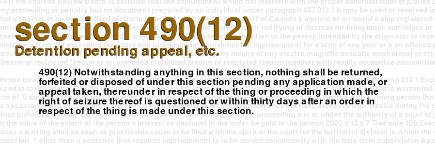 Detention pending appeal, etc.