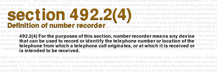 Definition of number recorder