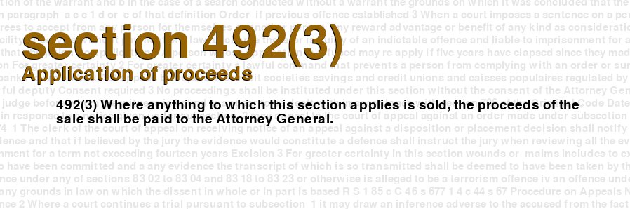 Application of proceeds