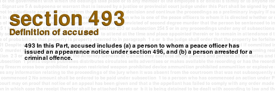 Definition of accused