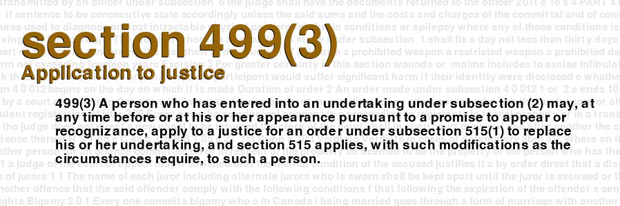 Application to justice