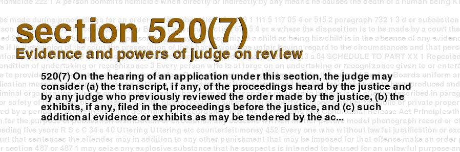 Evidence and powers of judge on review