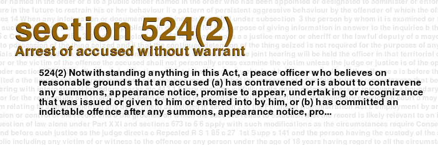 Arrest of accused without warrant